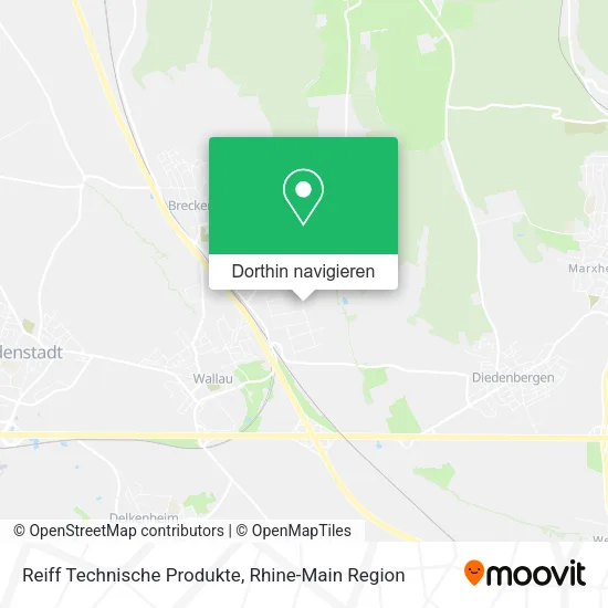 Reiff Technische Produkte Karte
