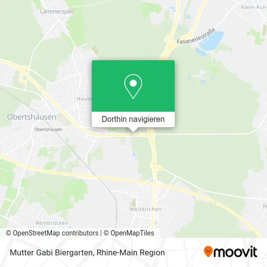 Mutter Gabi Biergarten Karte