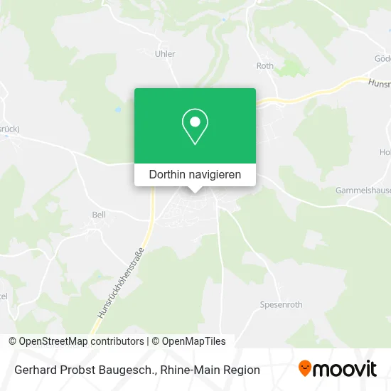 Gerhard Probst Baugesch. Karte