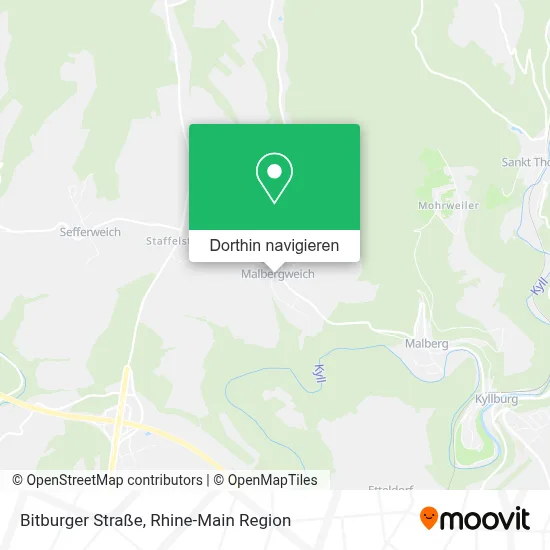 Bitburger Straße Karte