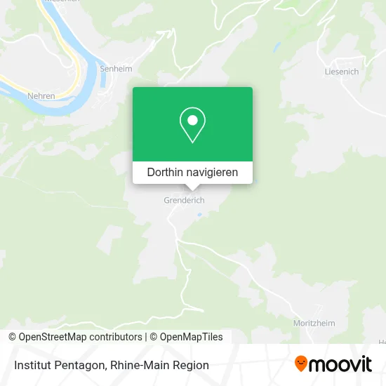 Institut Pentagon Karte