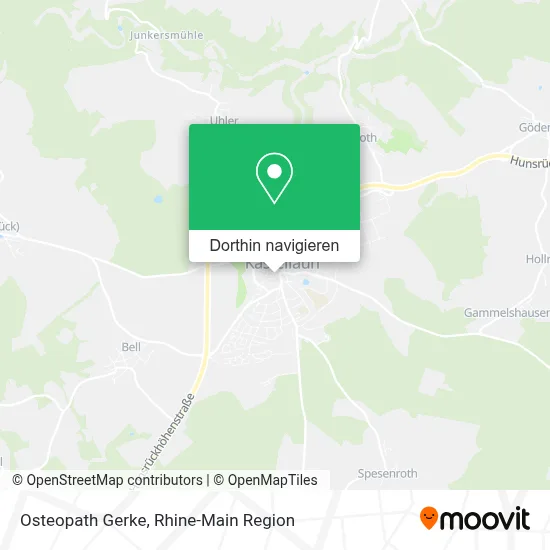 Osteopath Gerke Karte