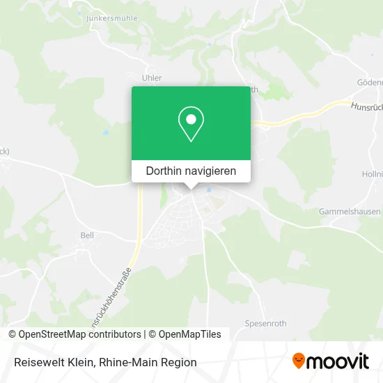 Reisewelt Klein Karte