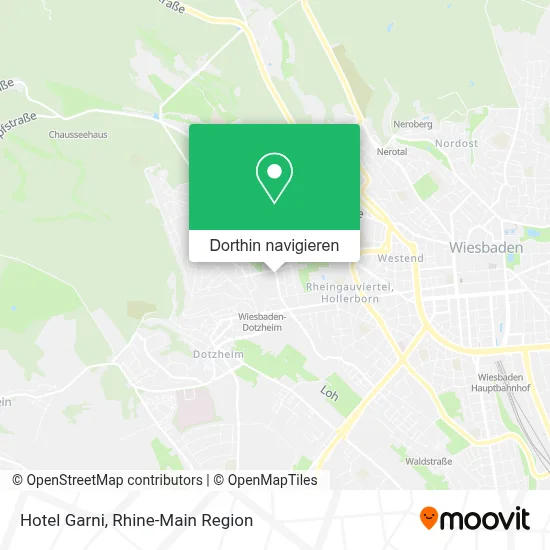 Hotel Garni Karte