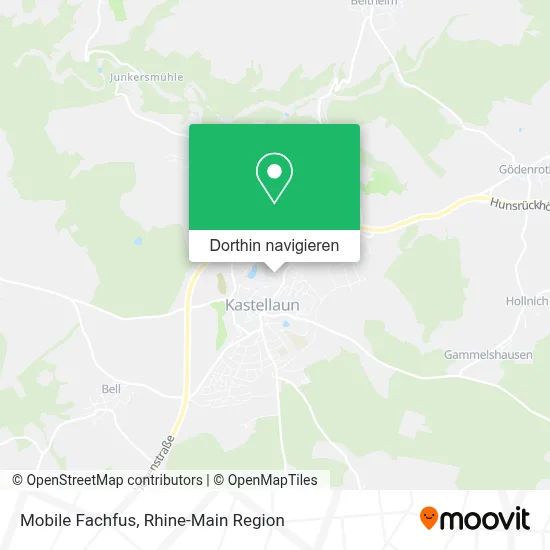 Mobile Fachfus Karte