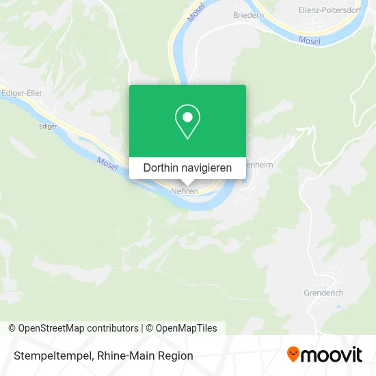 Stempeltempel Karte