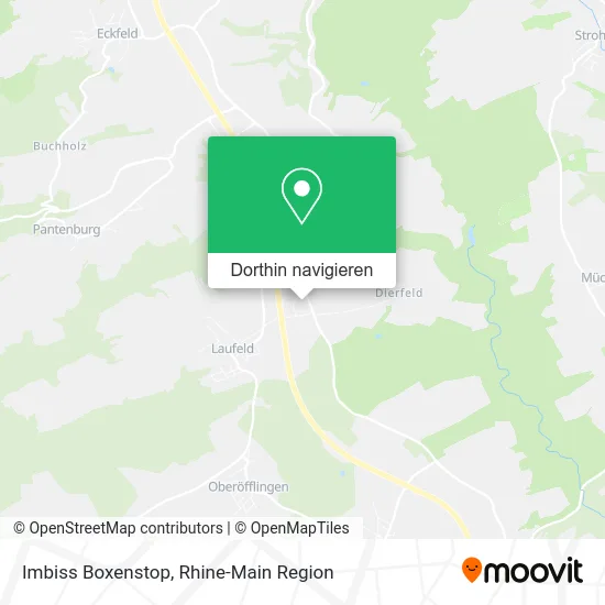 Imbiss Boxenstop Karte