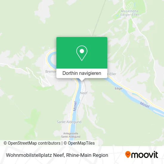 Wohnmobilstellplatz Neef Karte