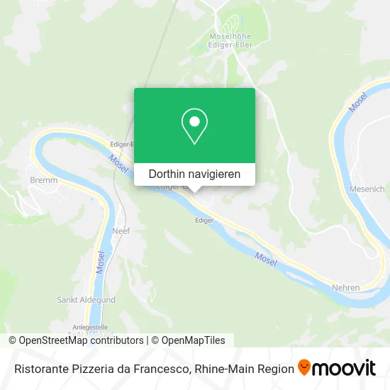 Ristorante Pizzeria da Francesco Karte