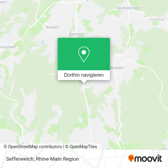 Sefferweich Karte