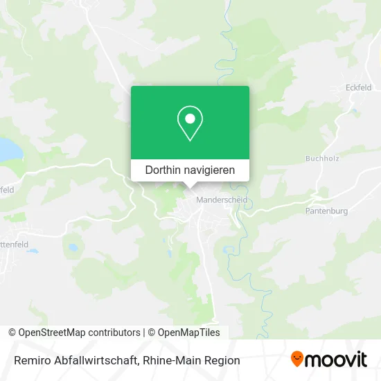 Remiro Abfallwirtschaft Karte