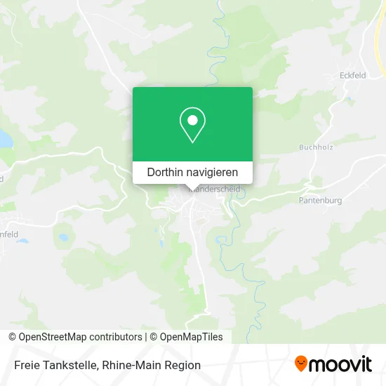 Freie Tankstelle Karte