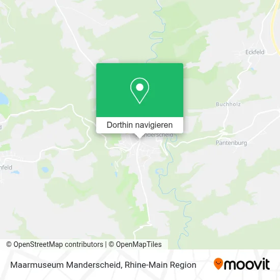 Maarmuseum Manderscheid Karte