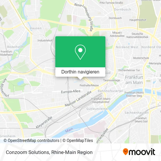 Conzoom Solutions Karte