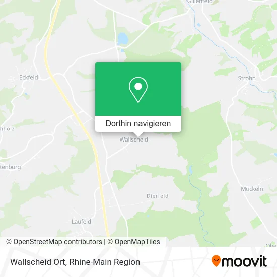 Wallscheid Ort Karte