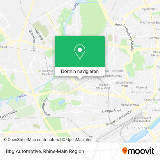 Bbg Automotive Karte