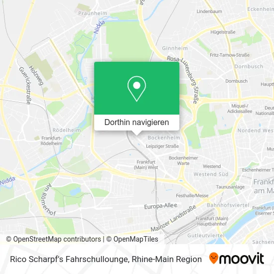 Rico Scharpf's Fahrschullounge Karte