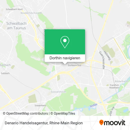 Denario Handelsagentur Karte