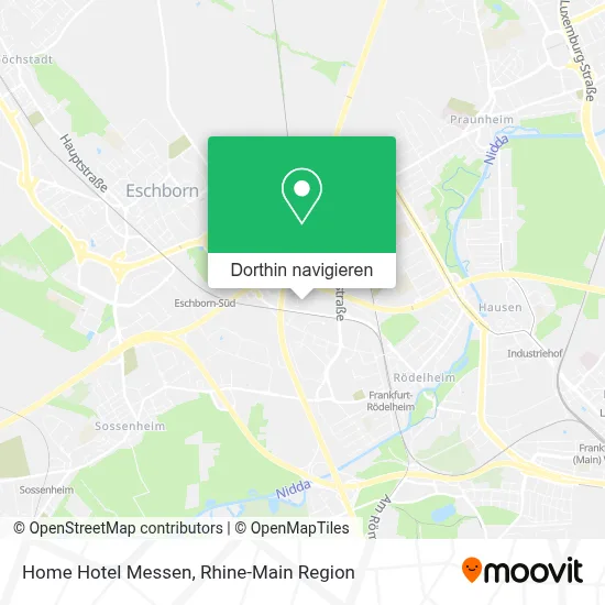 Home Hotel Messen Karte