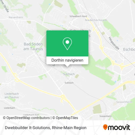 Dwebbuilder It-Solutions Karte