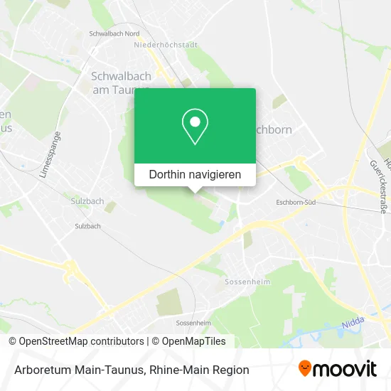 Arboretum Main-Taunus Karte