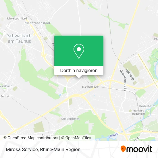 Mirosa Service Karte