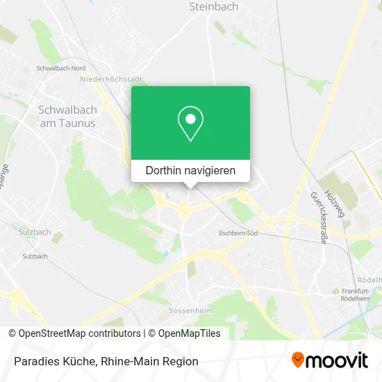 Paradies Küche Karte