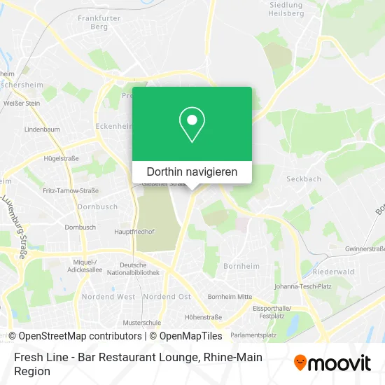 Fresh Line - Bar Restaurant Lounge Karte