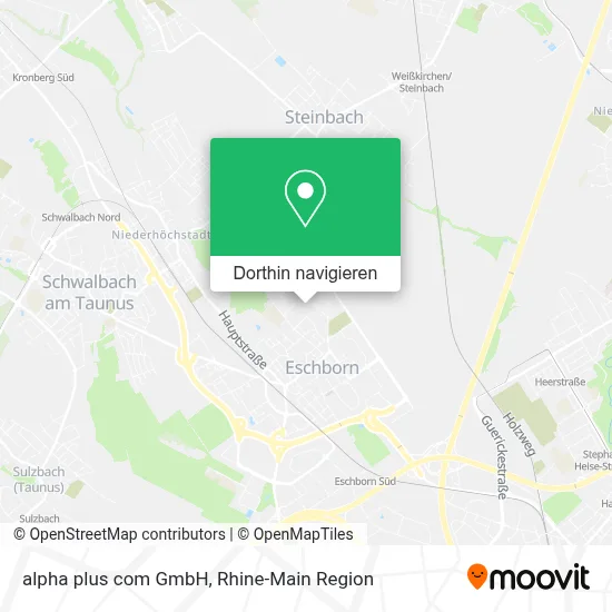 alpha plus com GmbH Karte