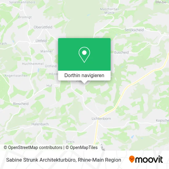 Sabine Strunk Architekturbüro Karte