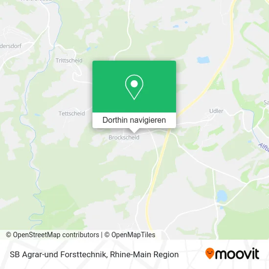 SB Agrar-und Forsttechnik Karte