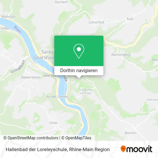 Hallenbad der Loreleyschule Karte