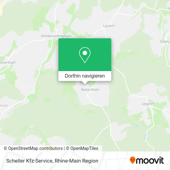 Scheller Kfz-Service Karte