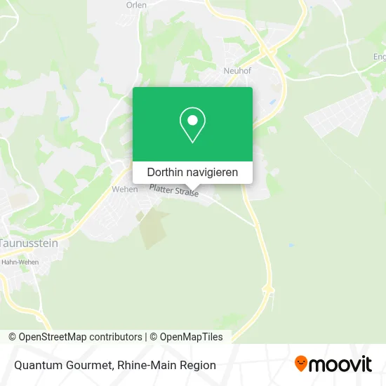Quantum Gourmet Karte