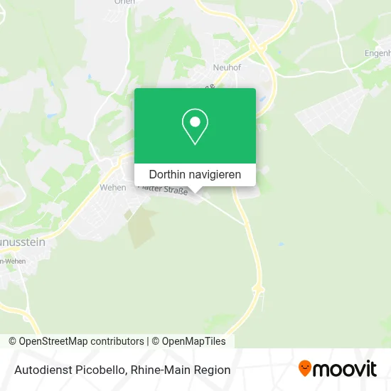 Autodienst Picobello Karte
