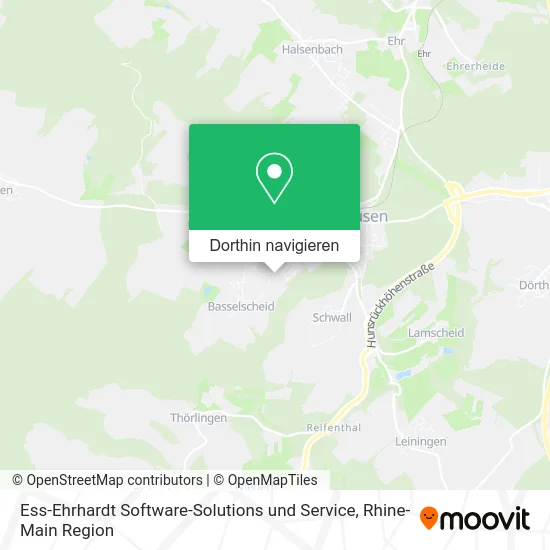 Ess-Ehrhardt Software-Solutions und Service Karte