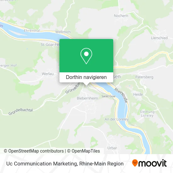 Uc Communication Marketing Karte