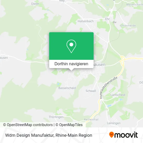 Wdm Design Manufaktur Karte