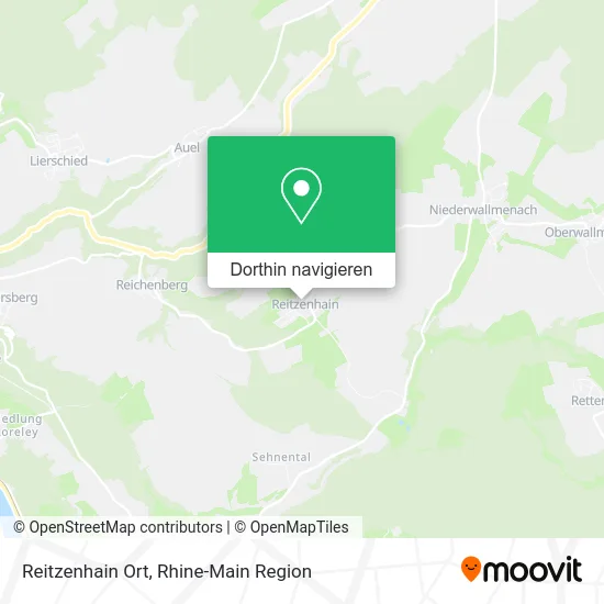 Reitzenhain Ort Karte