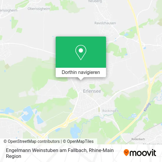 Engelmann Weinstuben am Fallbach Karte