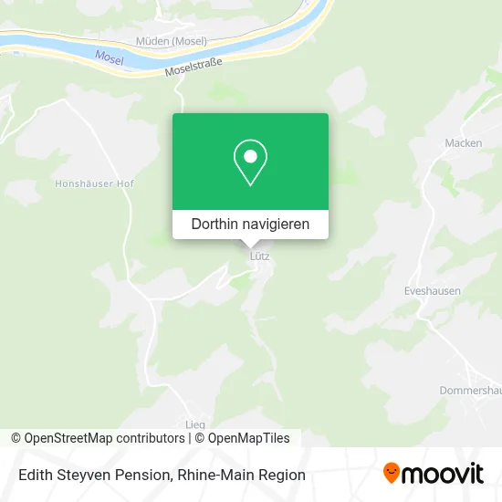 Edith Steyven Pension Karte