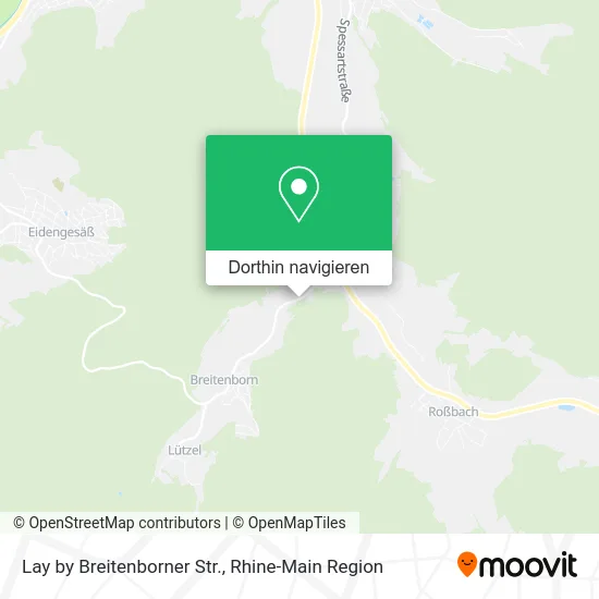 Lay by Breitenborner Str. Karte