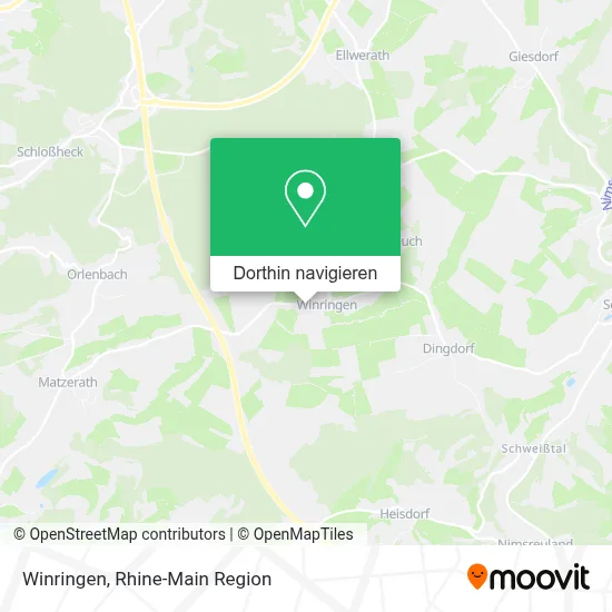 Winringen Karte
