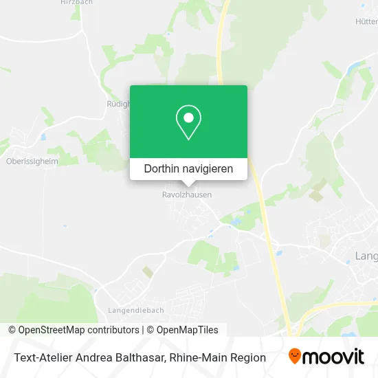 Text-Atelier Andrea Balthasar Karte