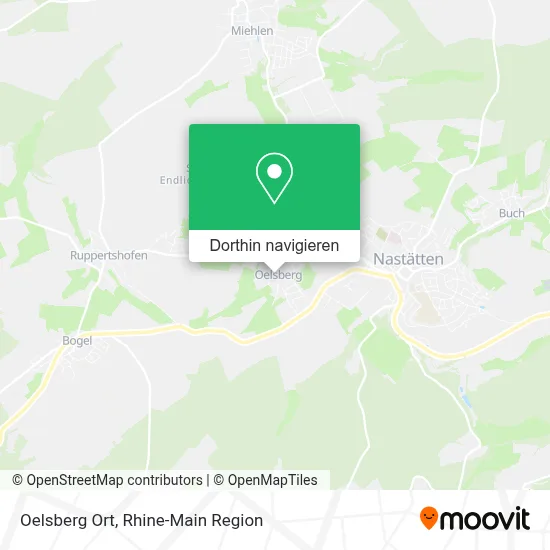 Oelsberg Ort Karte