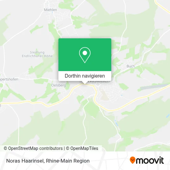 Noras Haarinsel Karte