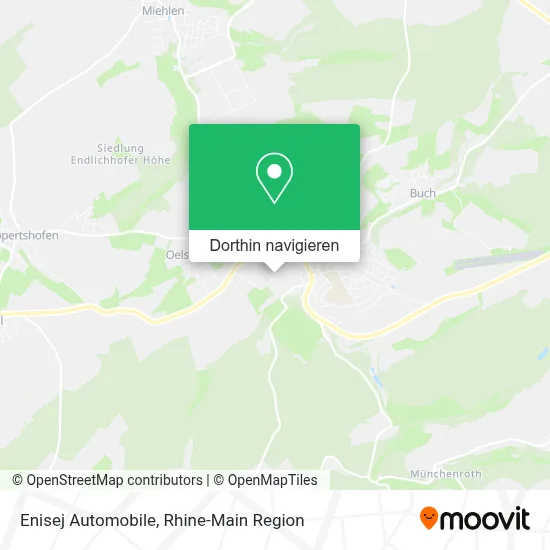Enisej Automobile Karte
