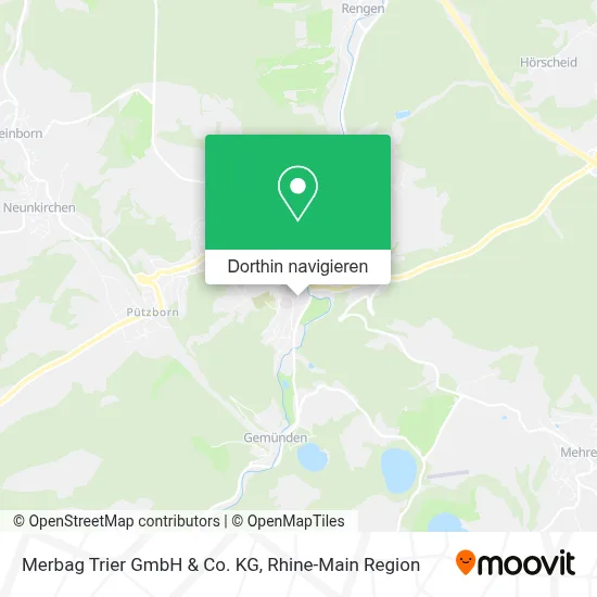 Merbag Trier GmbH & Co. KG Karte