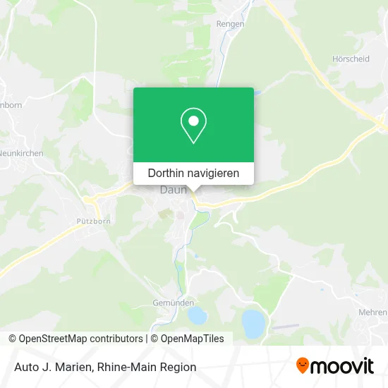 Auto J. Marien Karte