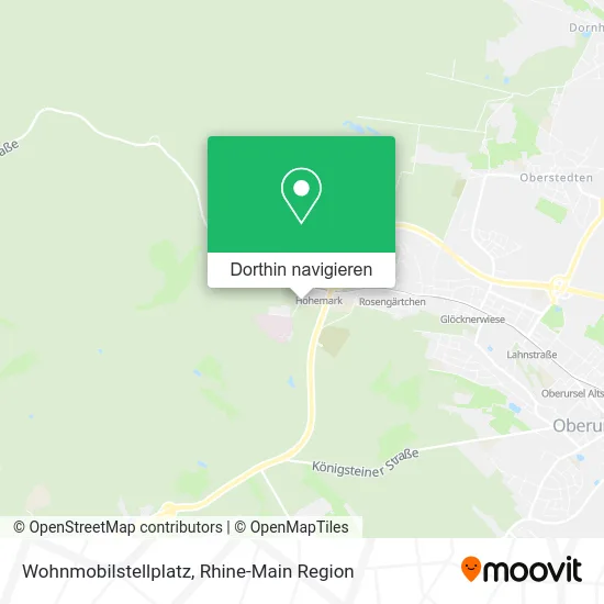 Wohnmobilstellplatz Karte
